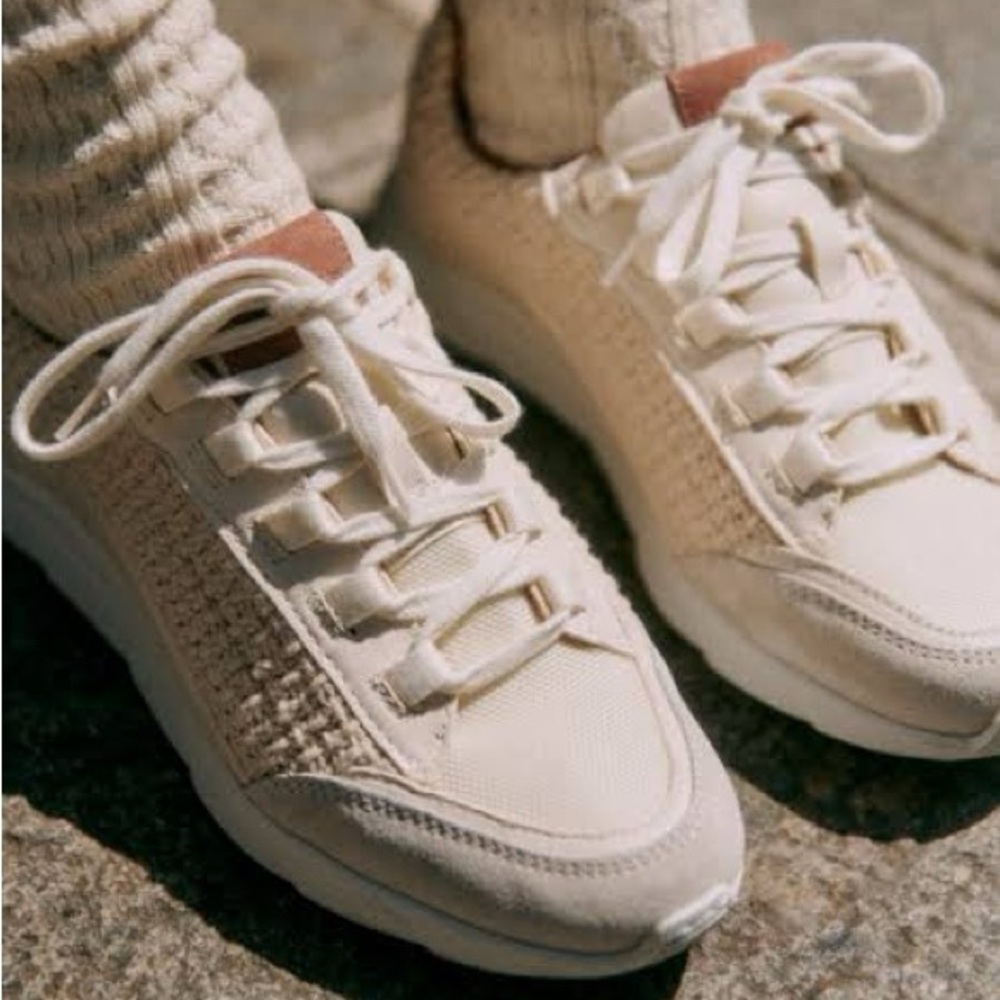 Sézane Sama Sneakers Ecru